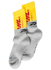 VETEMENTS DHL print socks 215916